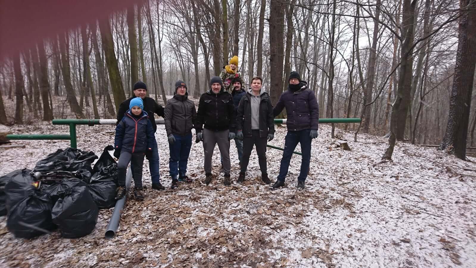 sprzątamy lasy w wodzisławiu