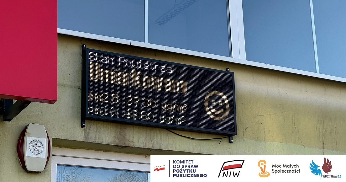 tablica led smog wodzisław sl