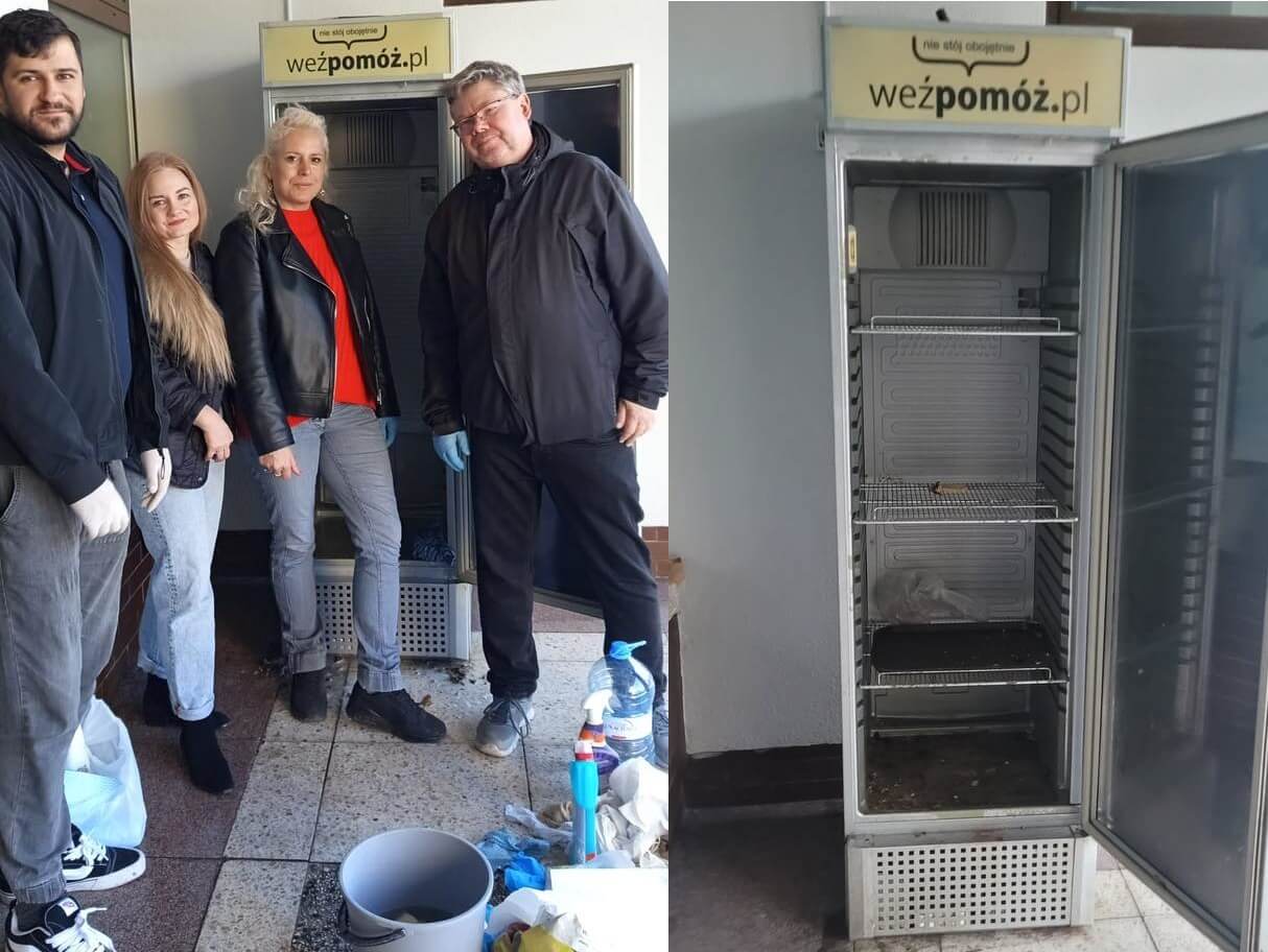 lodówka społeczna osiedle 30 lecia wodzisław