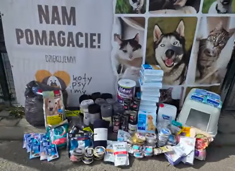 zbiorka karmy wodzislaw litewka