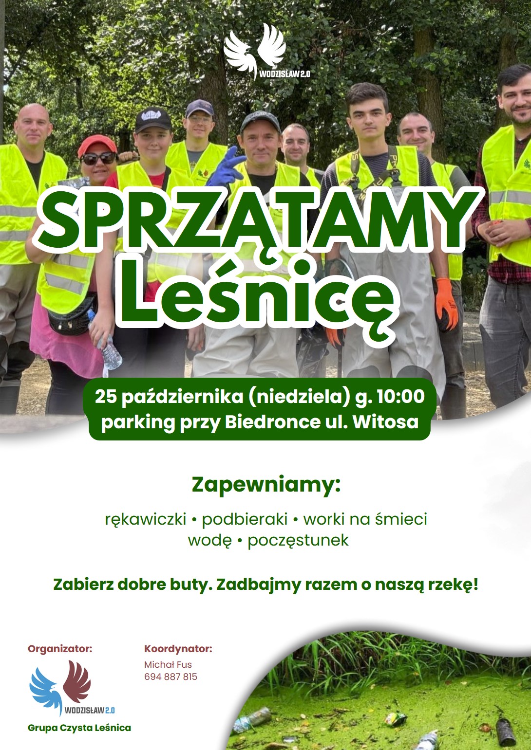 jesienne sprzątanie leśnicy wodzisław 2026